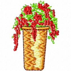 Flowers Embroidery Design 7